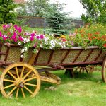 Wóz z kwiatami